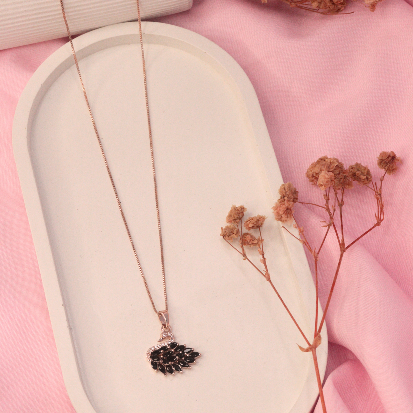 Black Swan Necklace