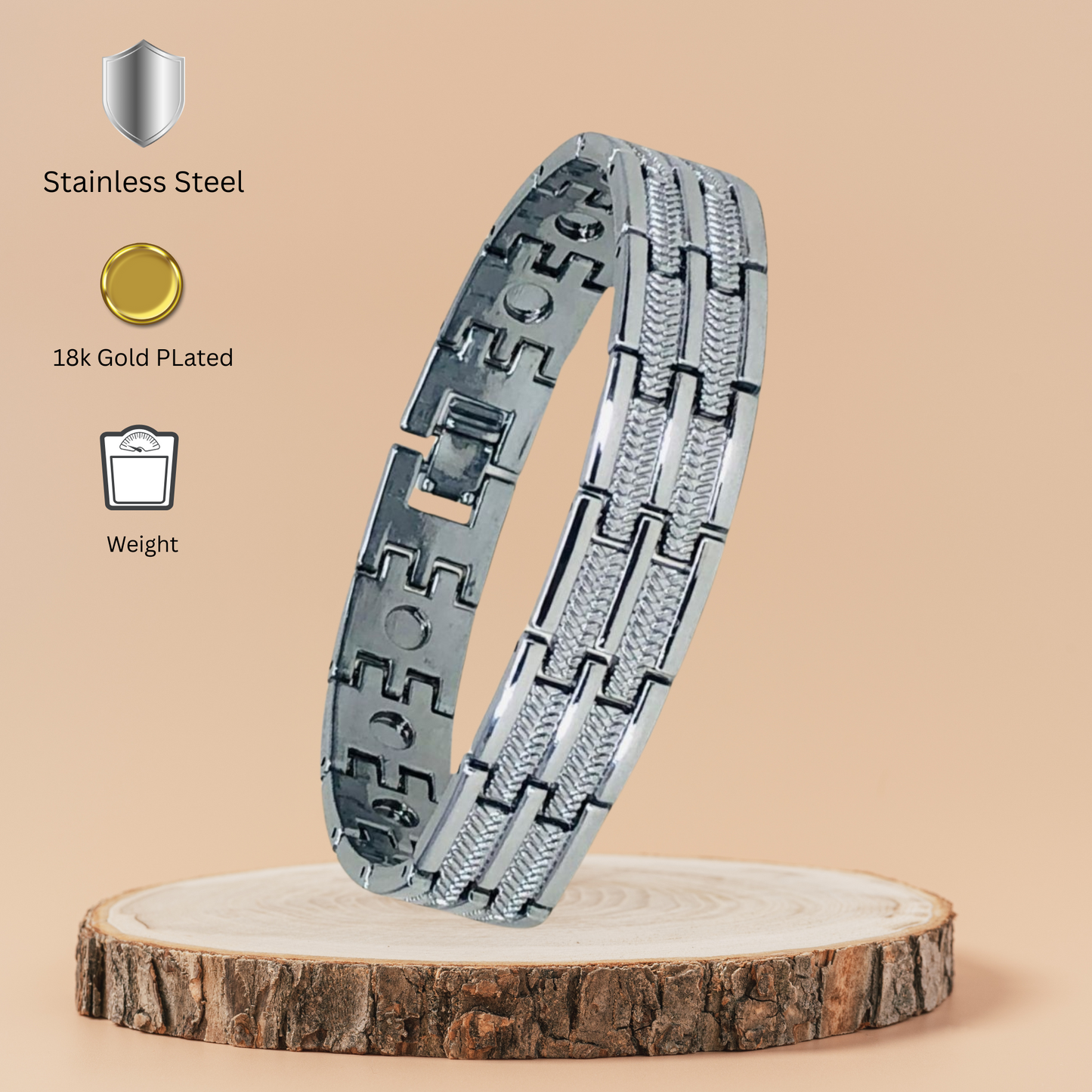 Lennox Silver Bracelet