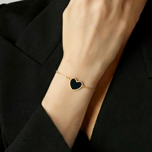 Heart Charm Barcelet