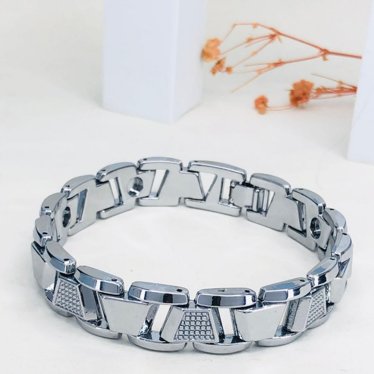 Elias Silver Bracelet