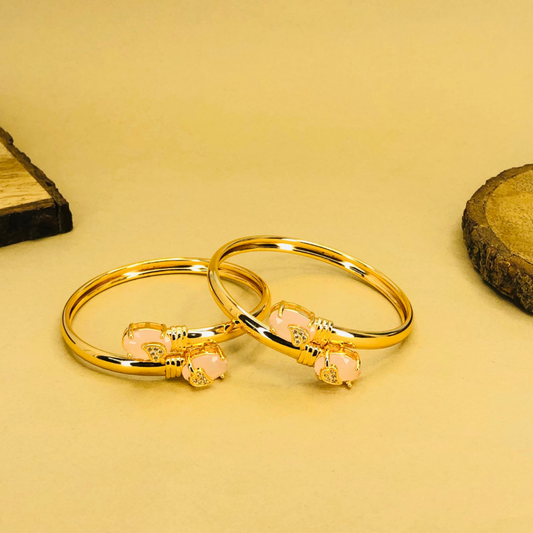 Ruby Bangle (Set of 2)