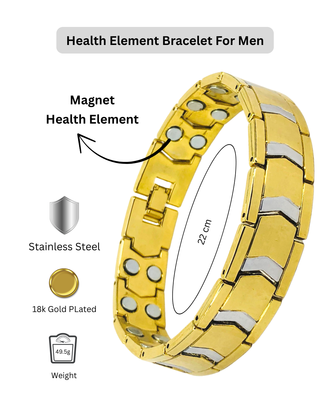 Bio Magnetic Therapy Bracelet