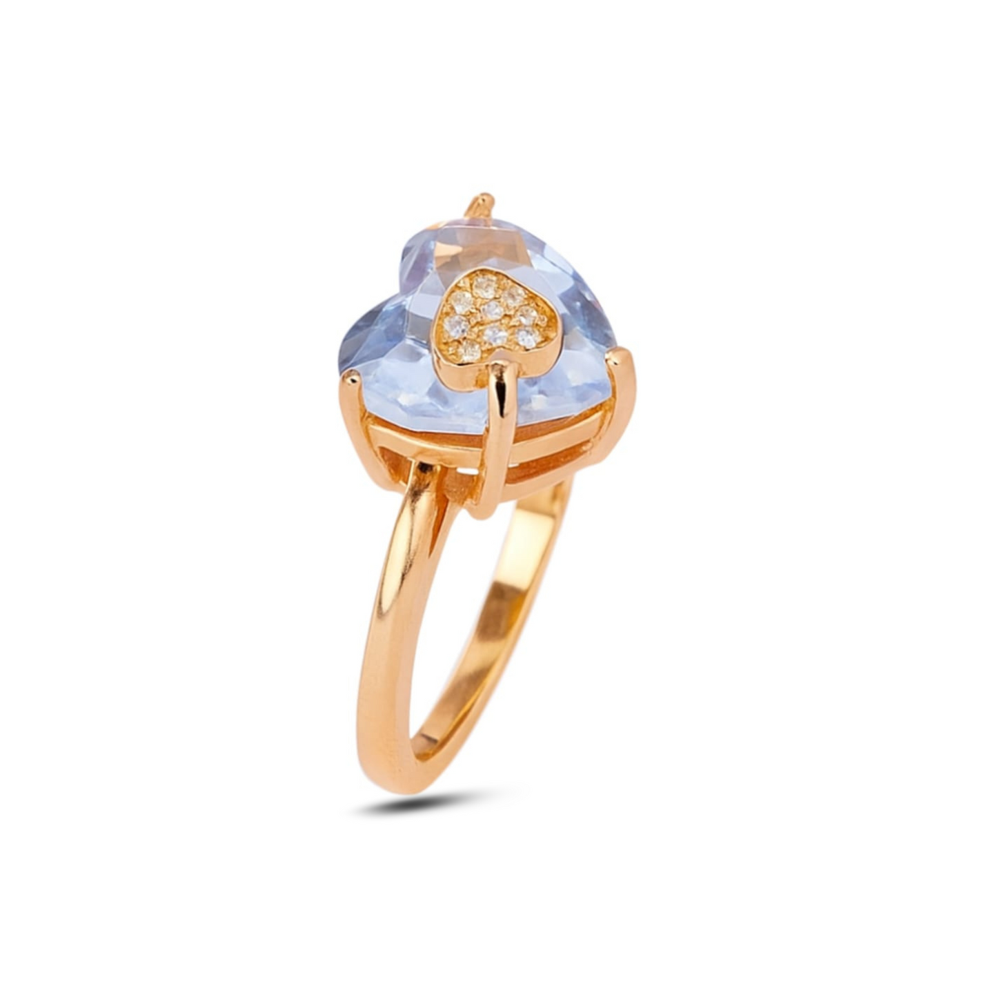 Grey Stone Adjustable Ring