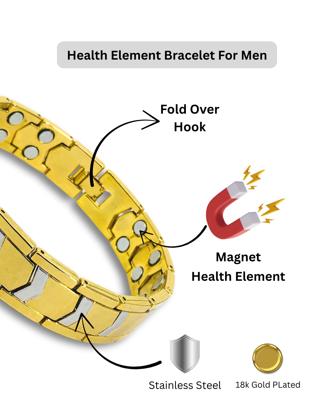 Bio Magnetic Therapy Bracelet