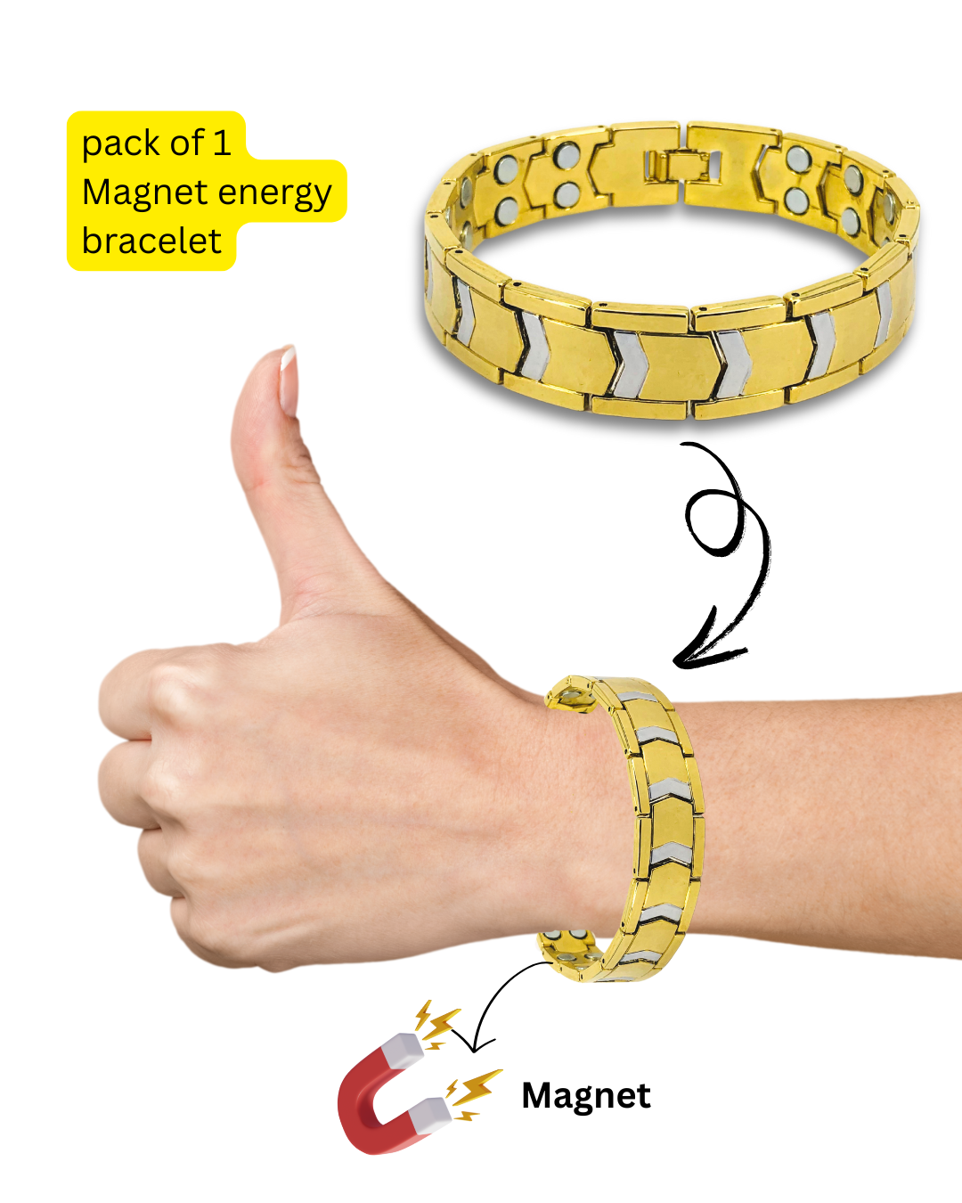 Bio Magnetic Therapy Bracelet