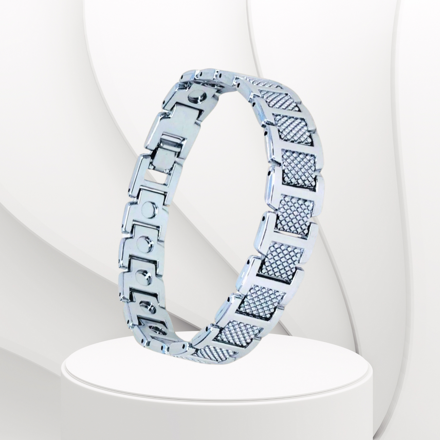 Leo Silver Bracelet