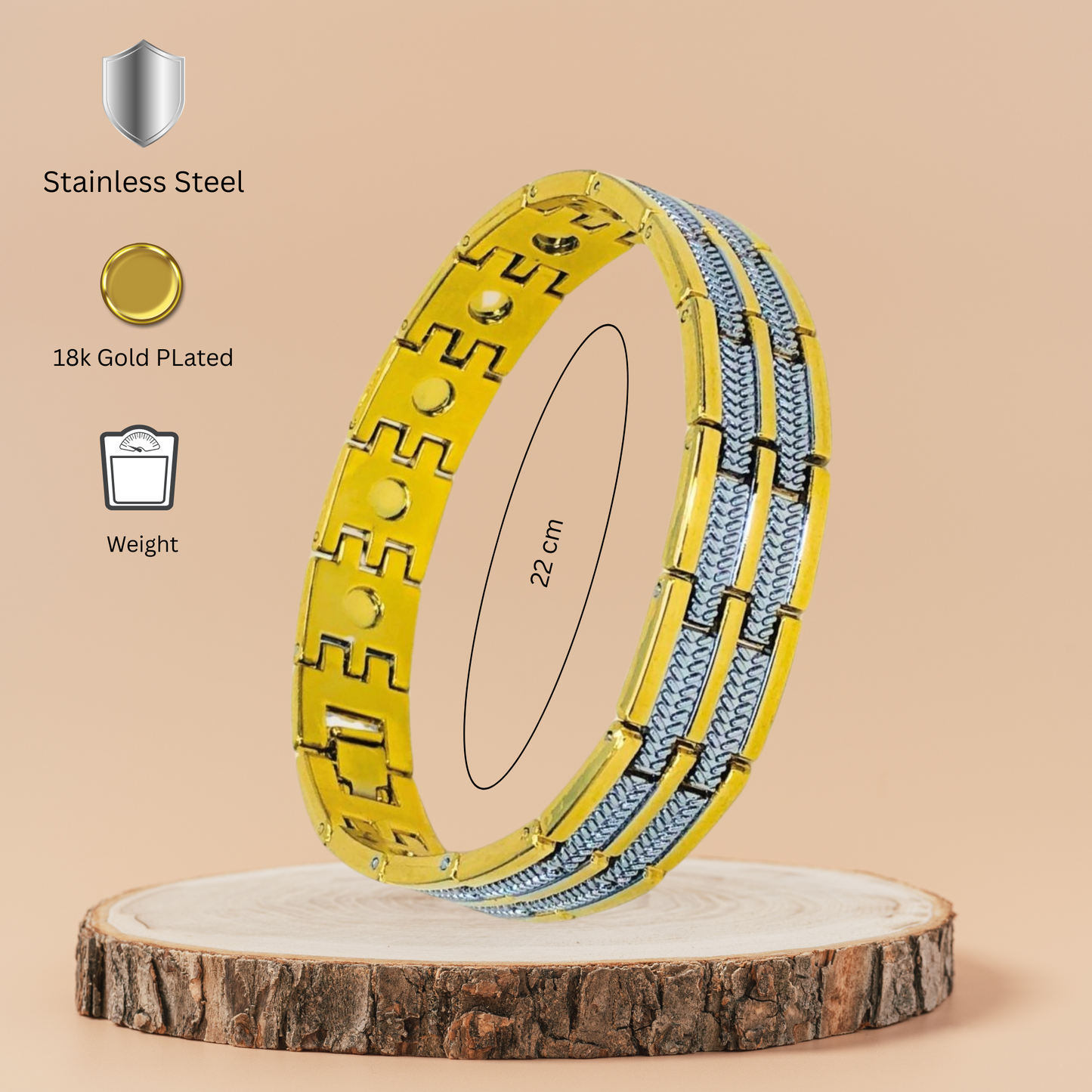 Cairo Gold Bracelet