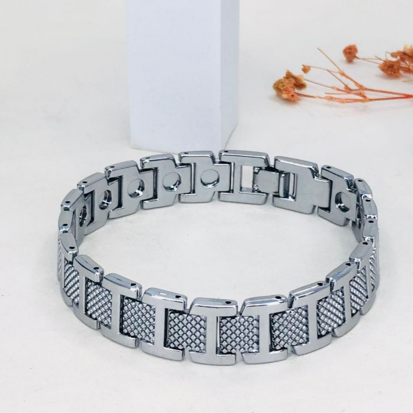 Leo Silver Bracelet