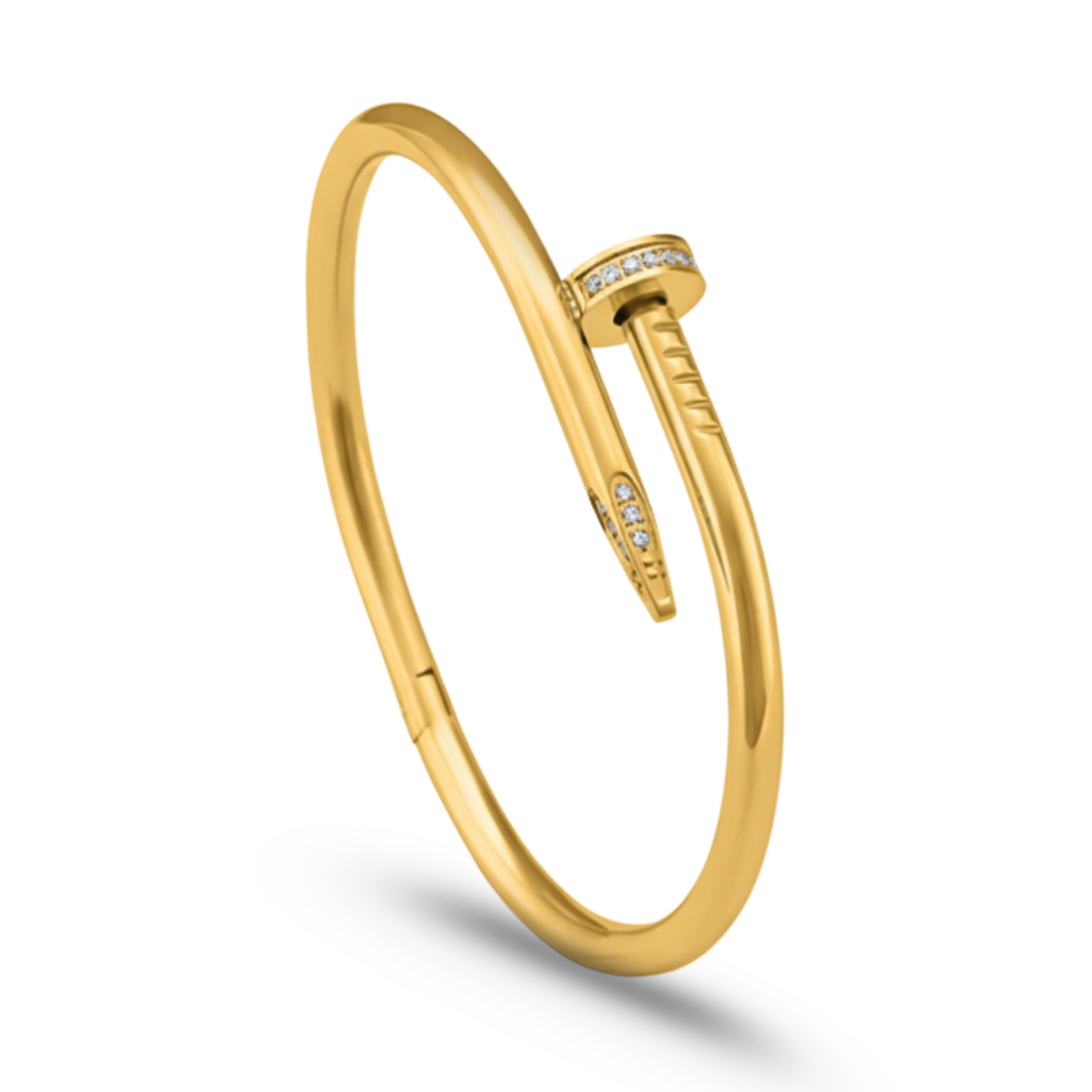 Myno bracelet 18K gold plated American diamond minimal jewelry for women