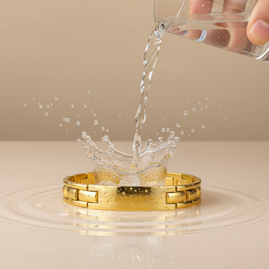 stainless steel name bracelet for men