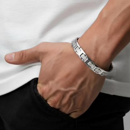 Xander Silver Bracelet