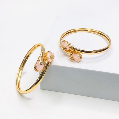 Ruby Bangle (Set of 2)