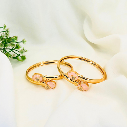 Ruby Bangle (Set of 2)