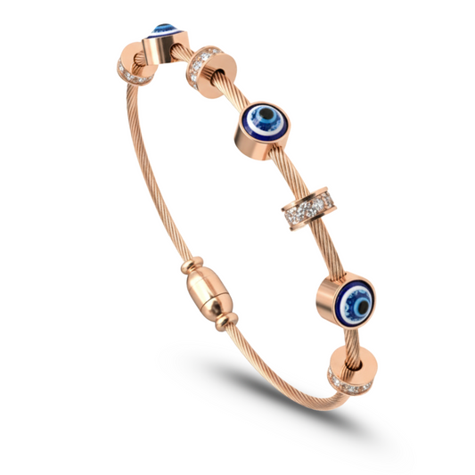 Zara Shine Bracelet | Rose Gold Plated