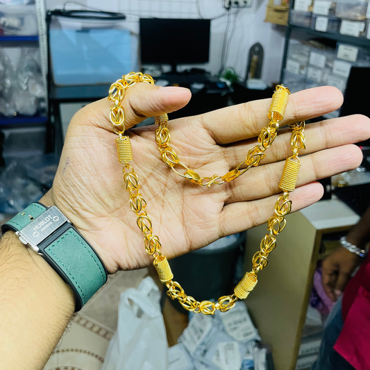 Ornate Gold Chain for Men