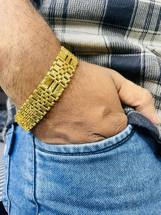 Alpha Luxe Wrap Chain Bracelet