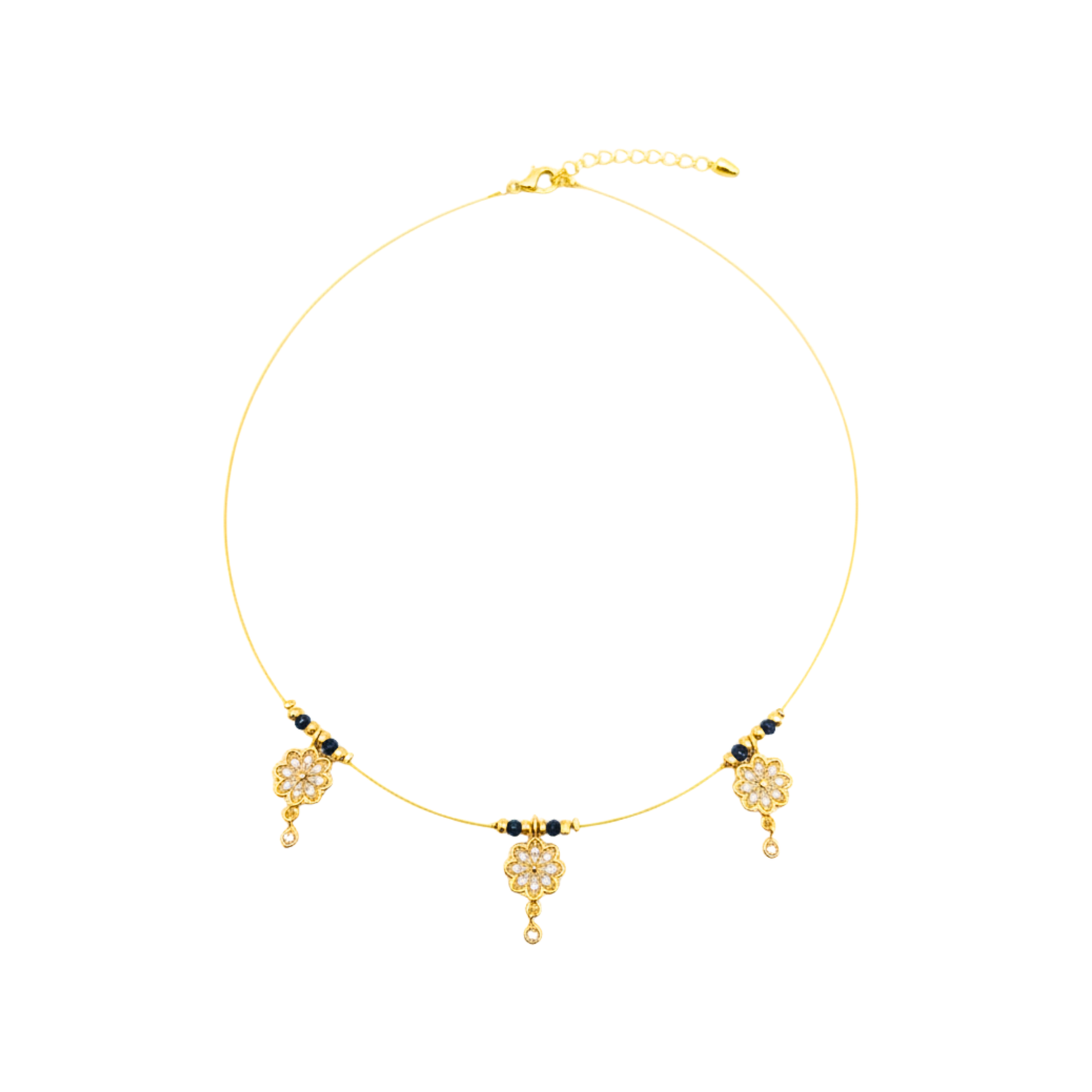 Sapphire Glow Necklace
