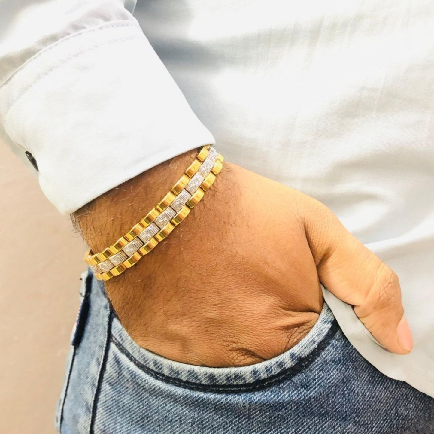 Axel Gold Bracelet