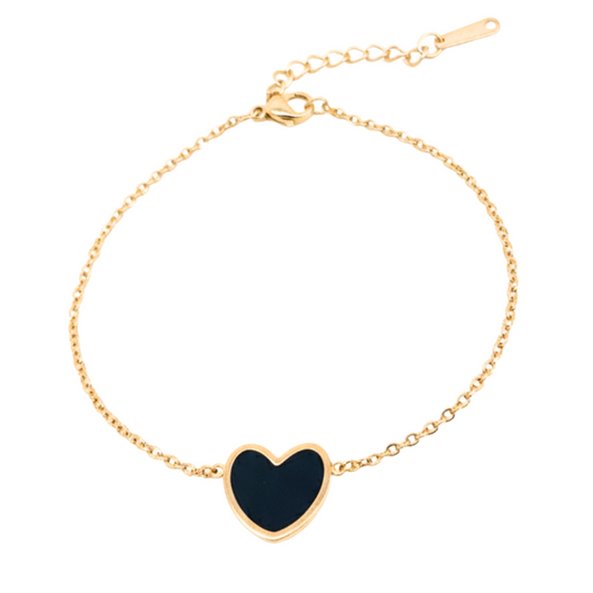 Heart Charm Barcelet