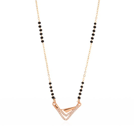 Mangalsutra | Rose Gold Plated by jewelry miguel