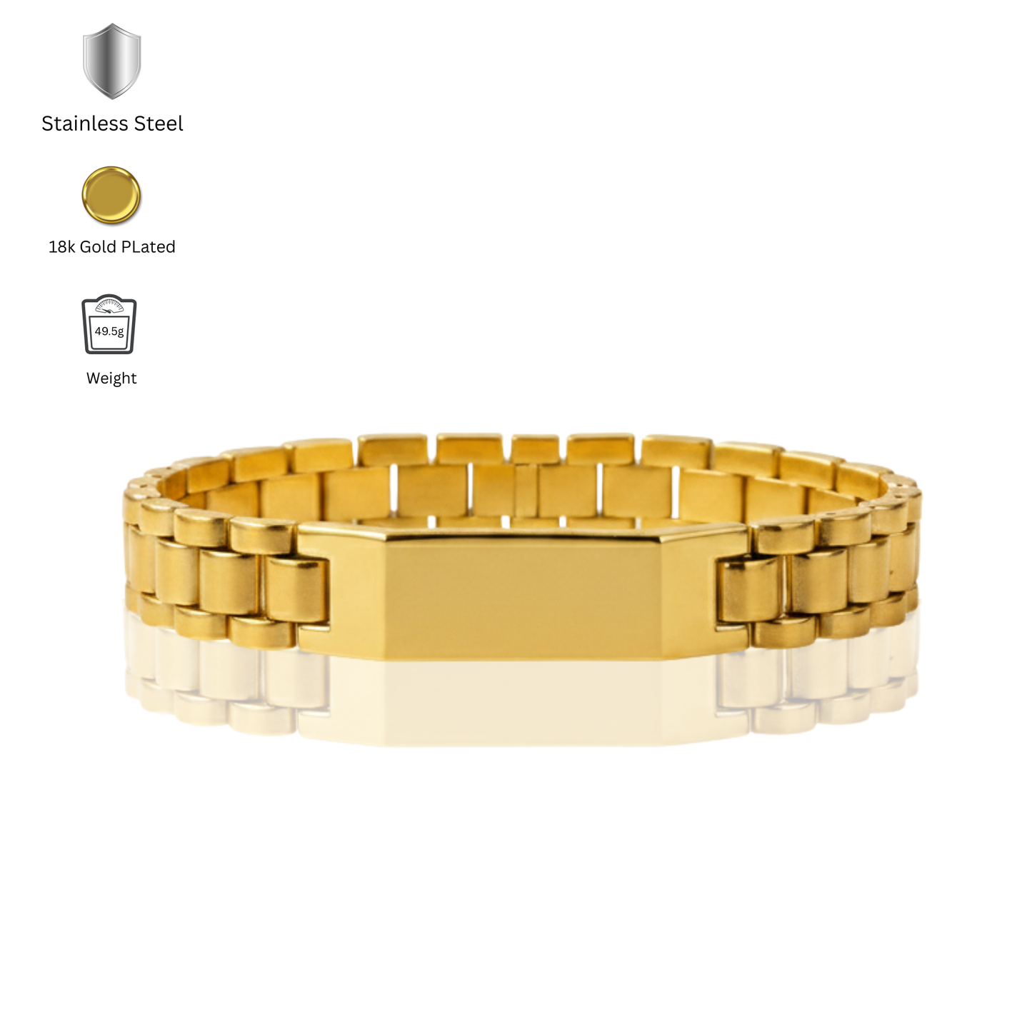 gold bracelet for men and boys 