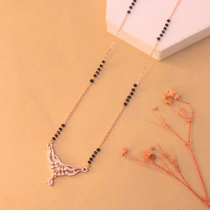 Navya Mangalsutra | Rose Gold Plated