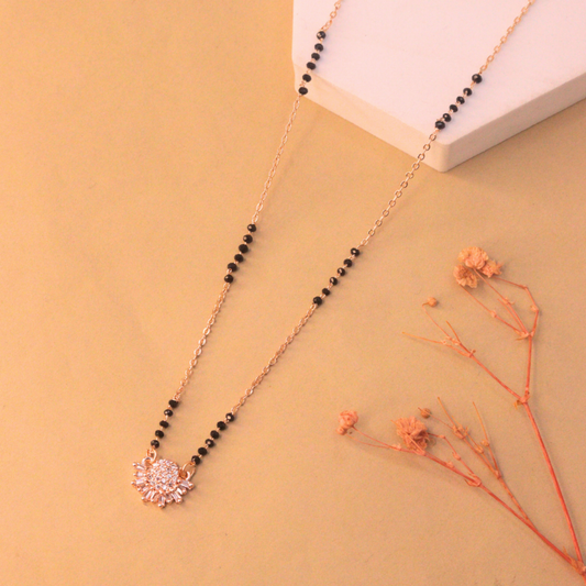 Gauri Mangalsutra | Rose Gold Plated